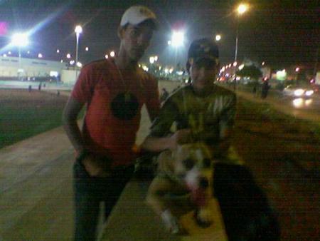 c moi et achraf avec james